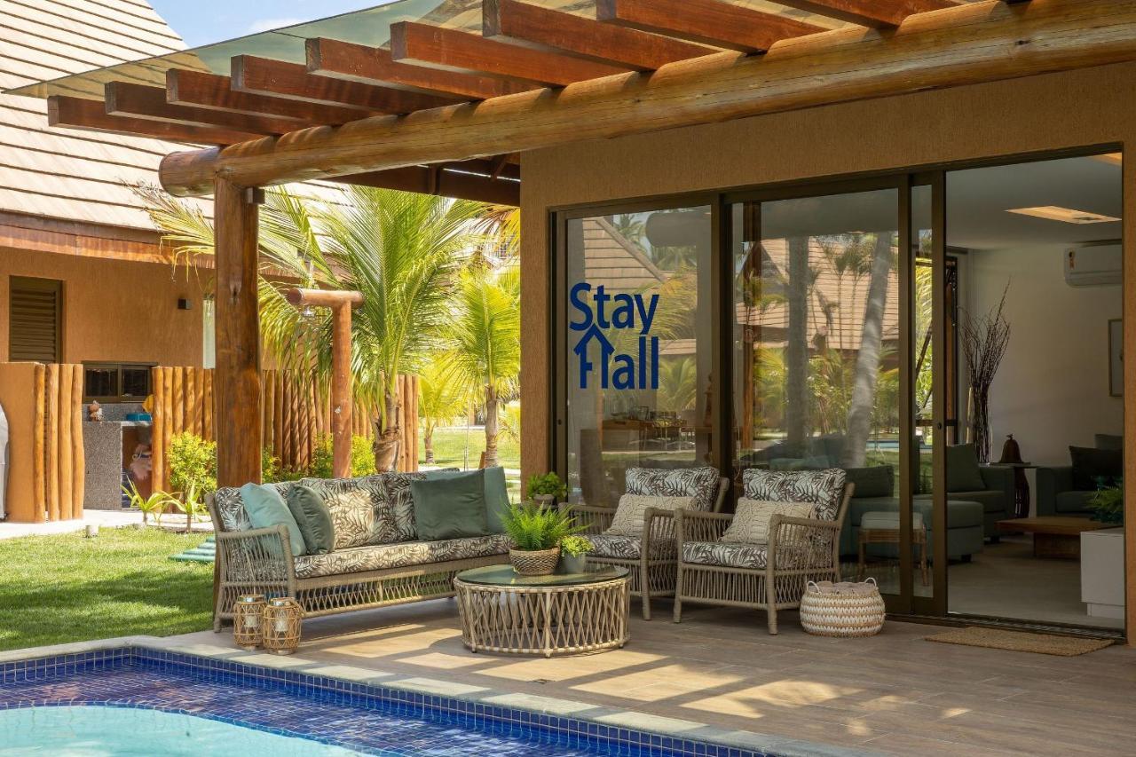 Bangalo Luxo-3Qt-Jacuzzi E Piscina Privativa-Sh009 Villa Praia dos Carneiros Buitenkant foto